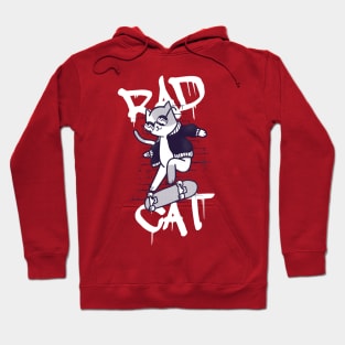 Skater cat Hoodie